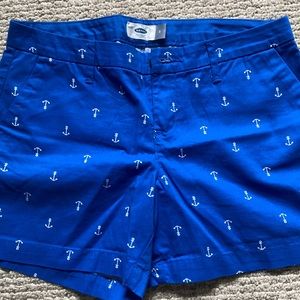 Blue anchor shorts!